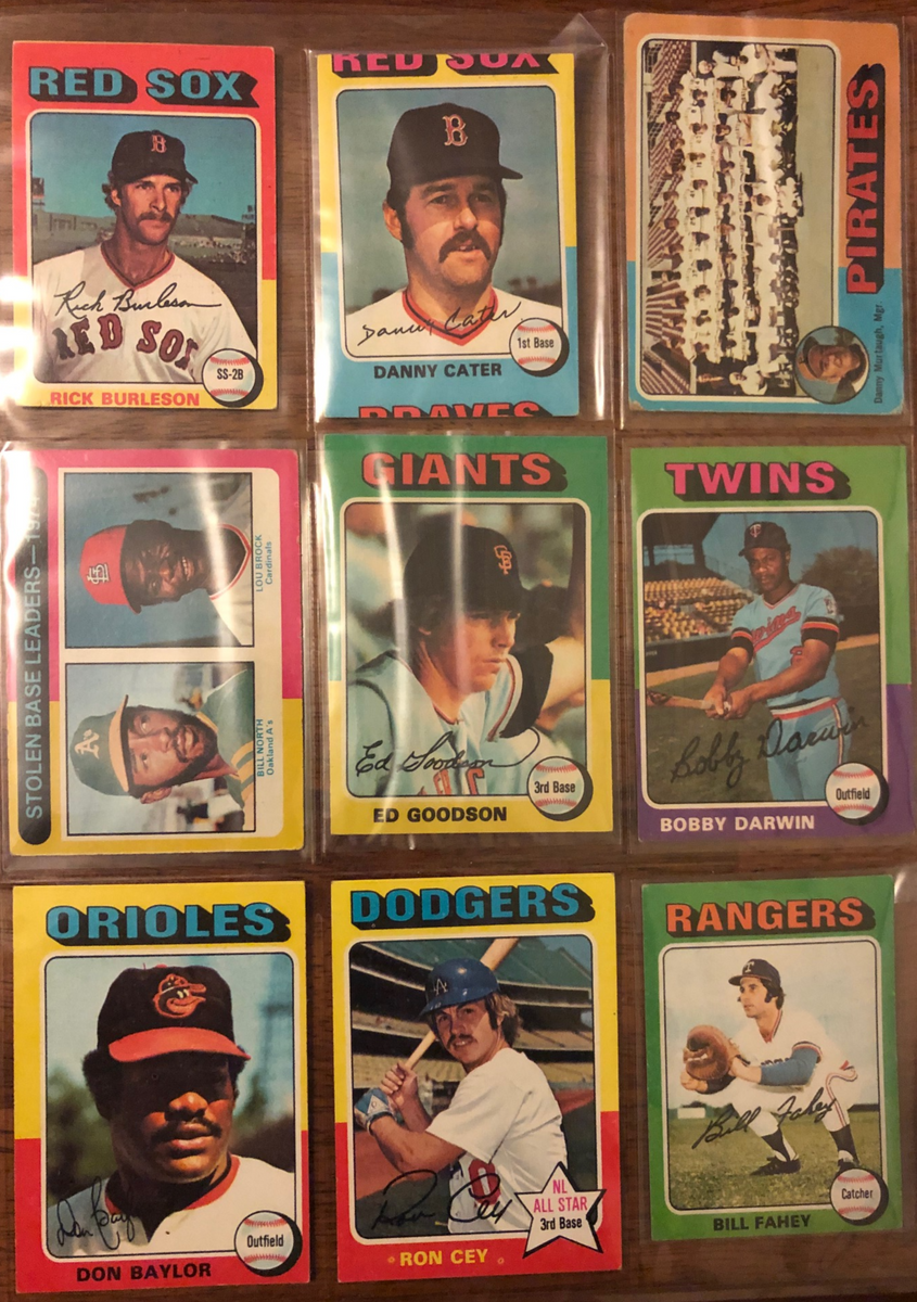 1975 Topps Rick Burleson