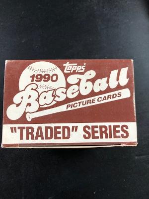 1990 Baseball Cards Topps Traded 1T-132T Complete Set