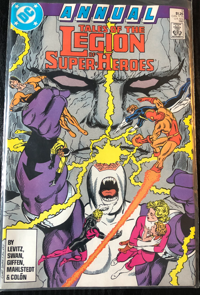 DC COMIC BOOK: Annual Tales of the Legion of Super Heroes 1987