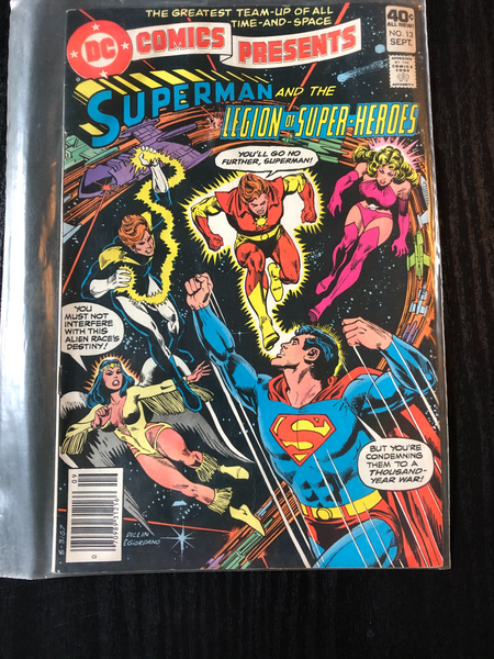Comic Book: DC Comics Legion of Super Heroes No. 13-SEPT