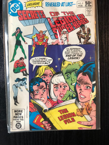 Comic Book: DC Comic "Secrets of the Legion of Super of Heroes"